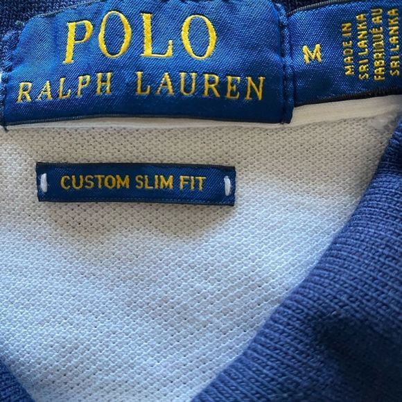 Polo by Ralph Lauren Short Sleeve Classic Polo Shirt Size Medium - Picture 5 of 6